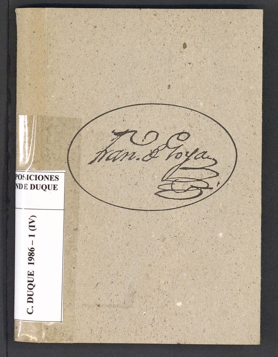 Nuevos caprichos de Goya (Burdeos, 1824-1828) : [exposicin, Centro Cultural del Conde Duque, 1986]