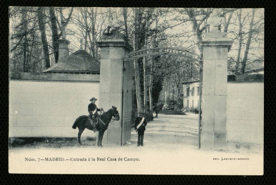 Entrada a la Real Casa de Campo