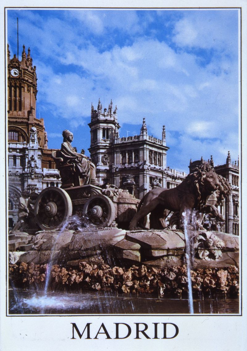 La Cibeles y el Palacio de Comunicaciones