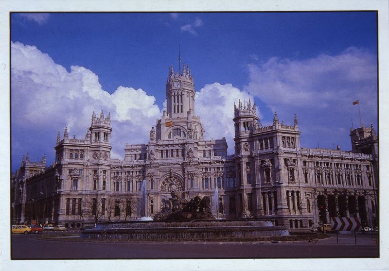 La Cibeles y el Palacio de Comunicaciones