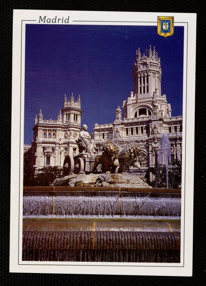 Fuente de la Cibeles y Palacio de Comunicaciones