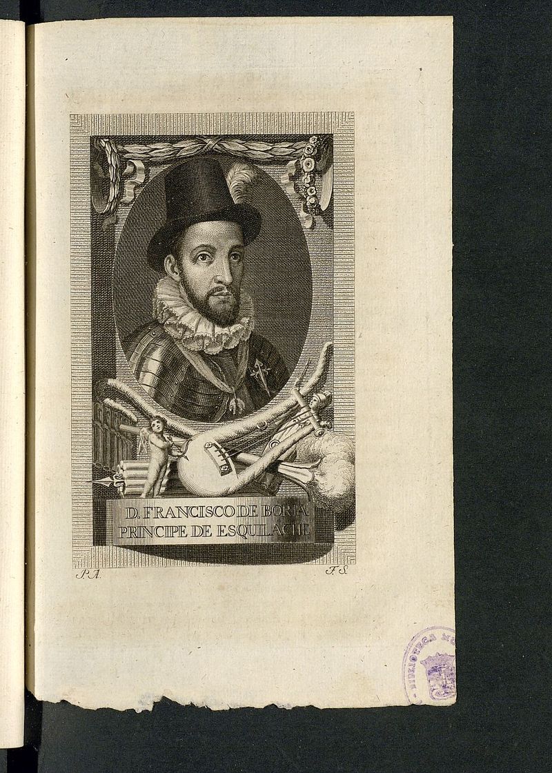 Retrato de Don Francisco de Borja, Prncipe de Esquilache