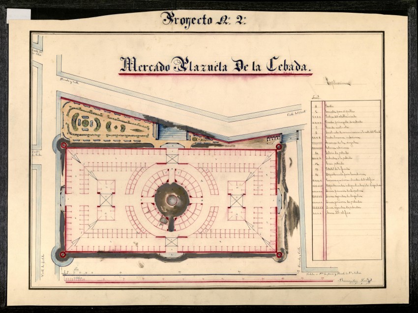 Proyecto N 2. Mercado de la Plazuela de la Cebada