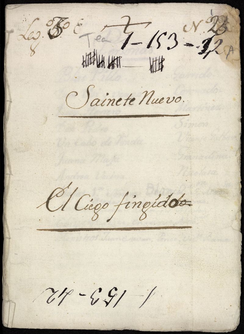 El ciego fingido