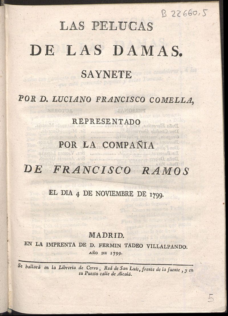 Las pelucas de las damas