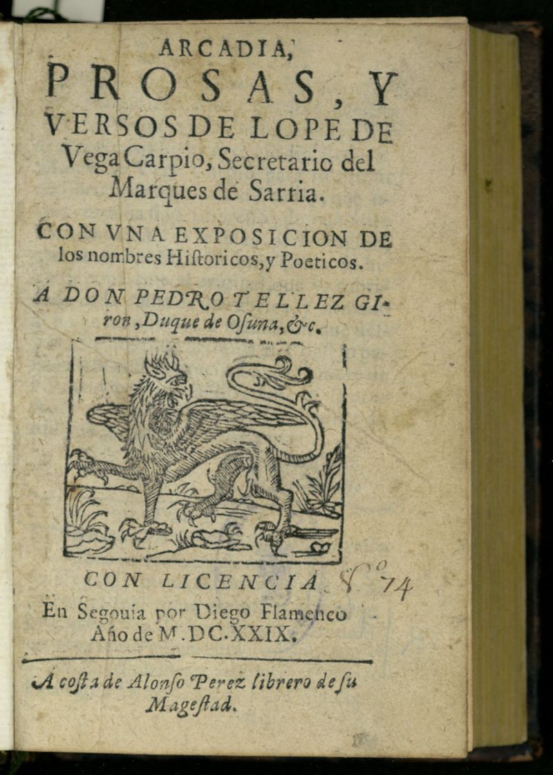 Arcadia : prosas y versos