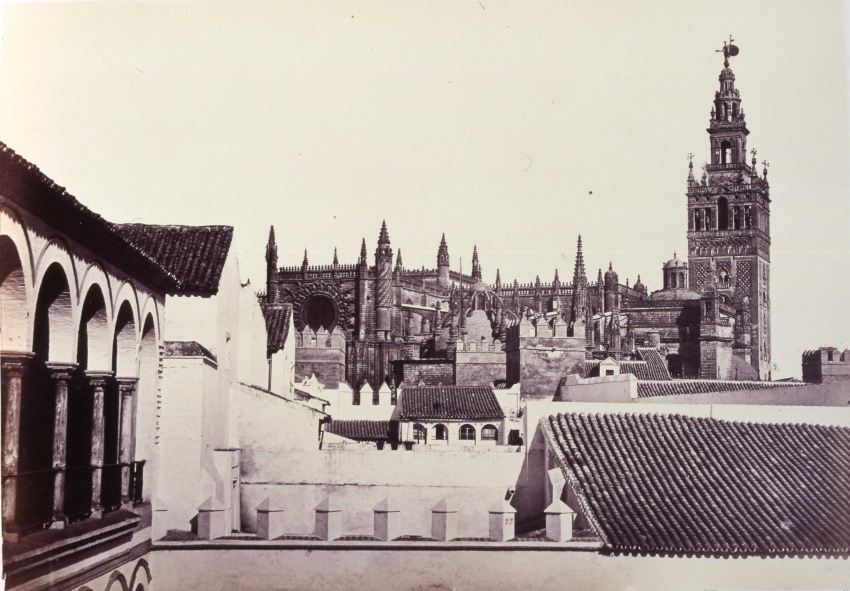 Catedral de Sevilla vista desde el Alczar