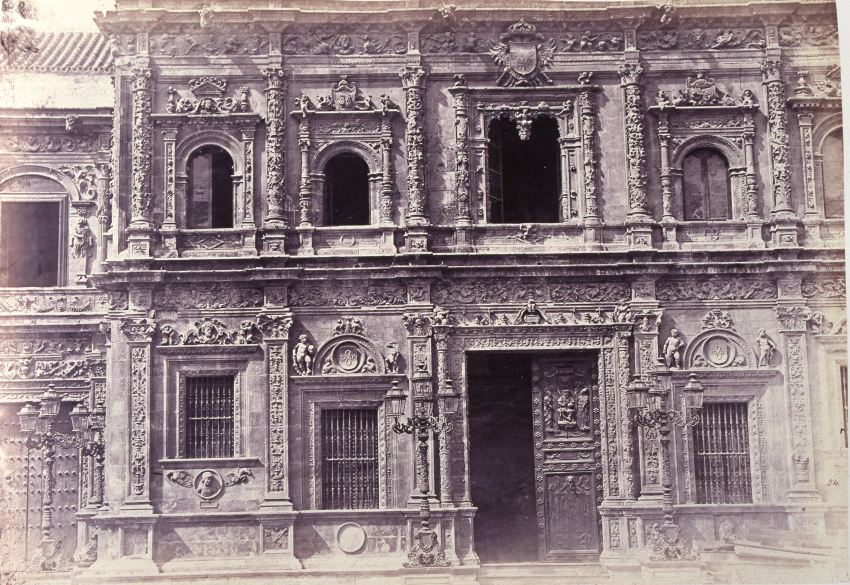 Fachada de la Casa consistorial de Sevilla