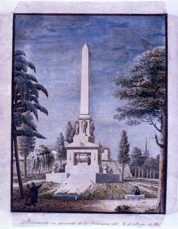 Monumento en memoria de las vctimas del 2 de mayo de 1808