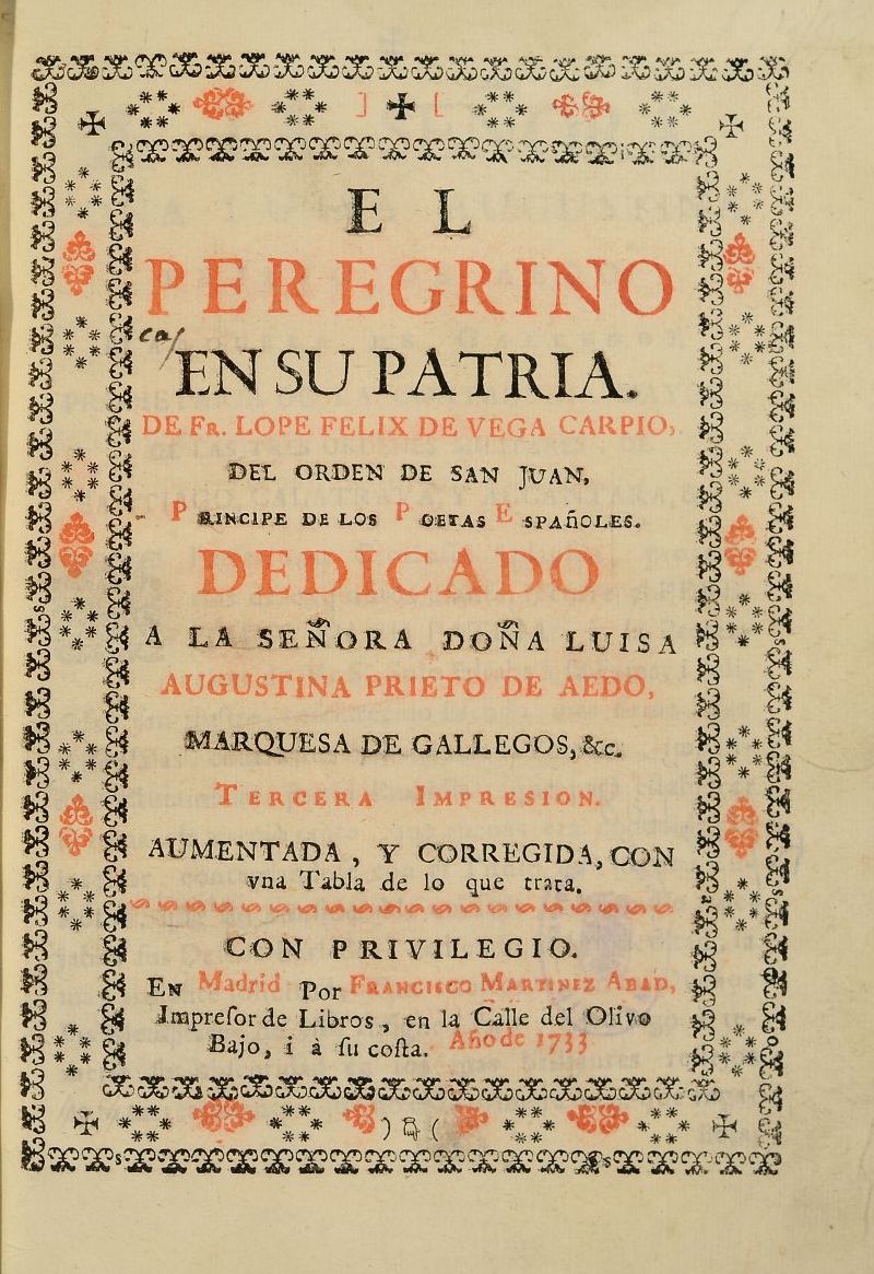 El Peregrino en su patria