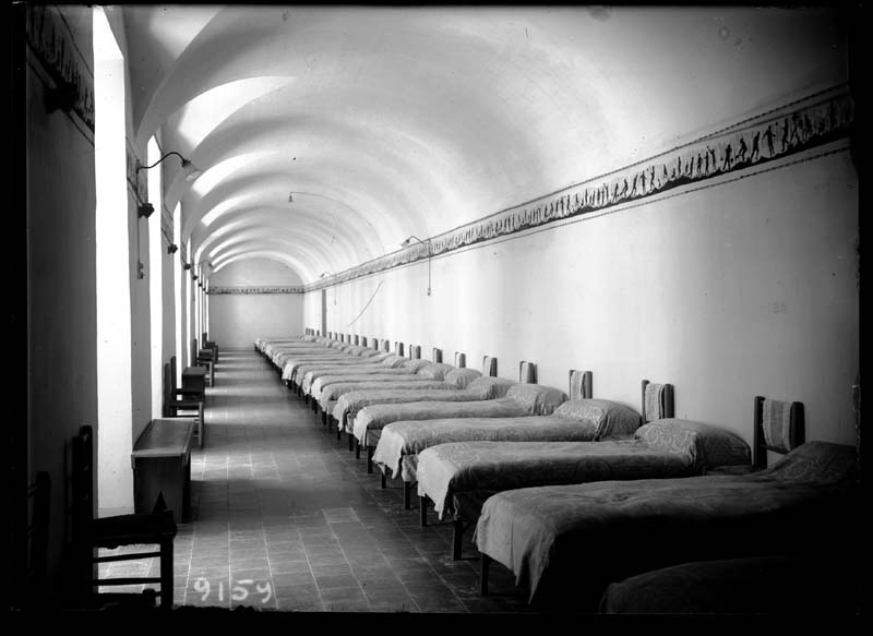 Dormitorio del Cuartel del Rosario
