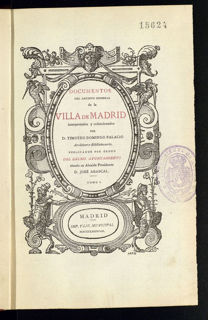Documentos del Archivo General de la Villa de Madrid