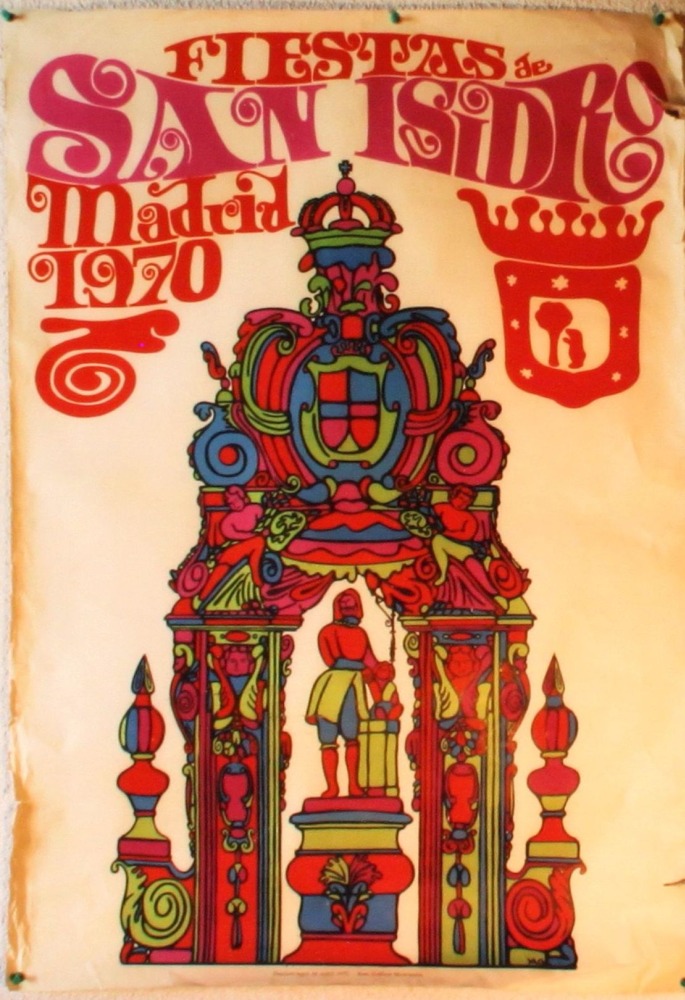 Cartel de las fiestas de San Isidro