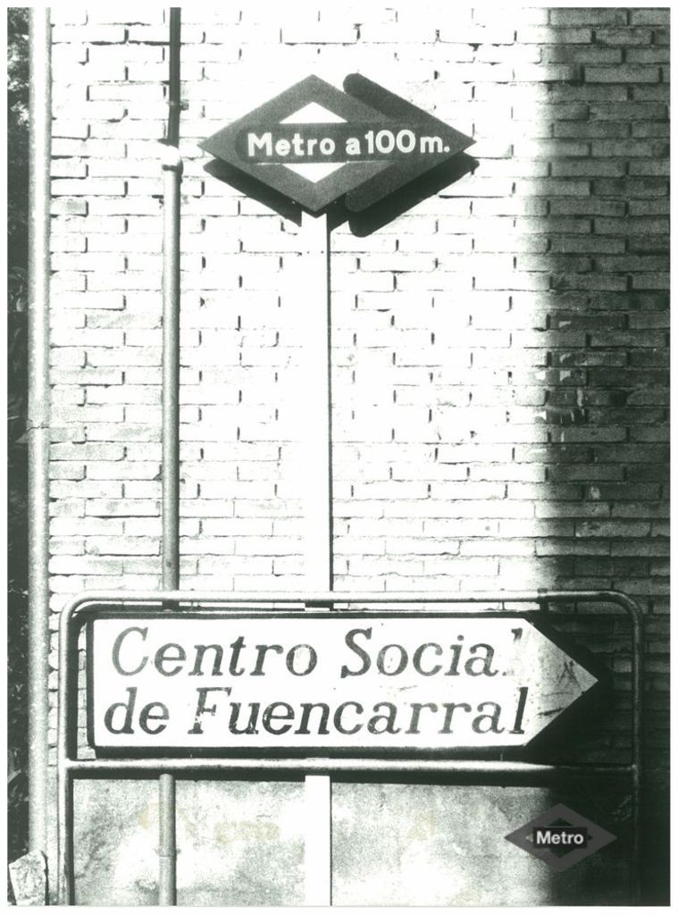 Sealizacin exterior de Metro de Madrid