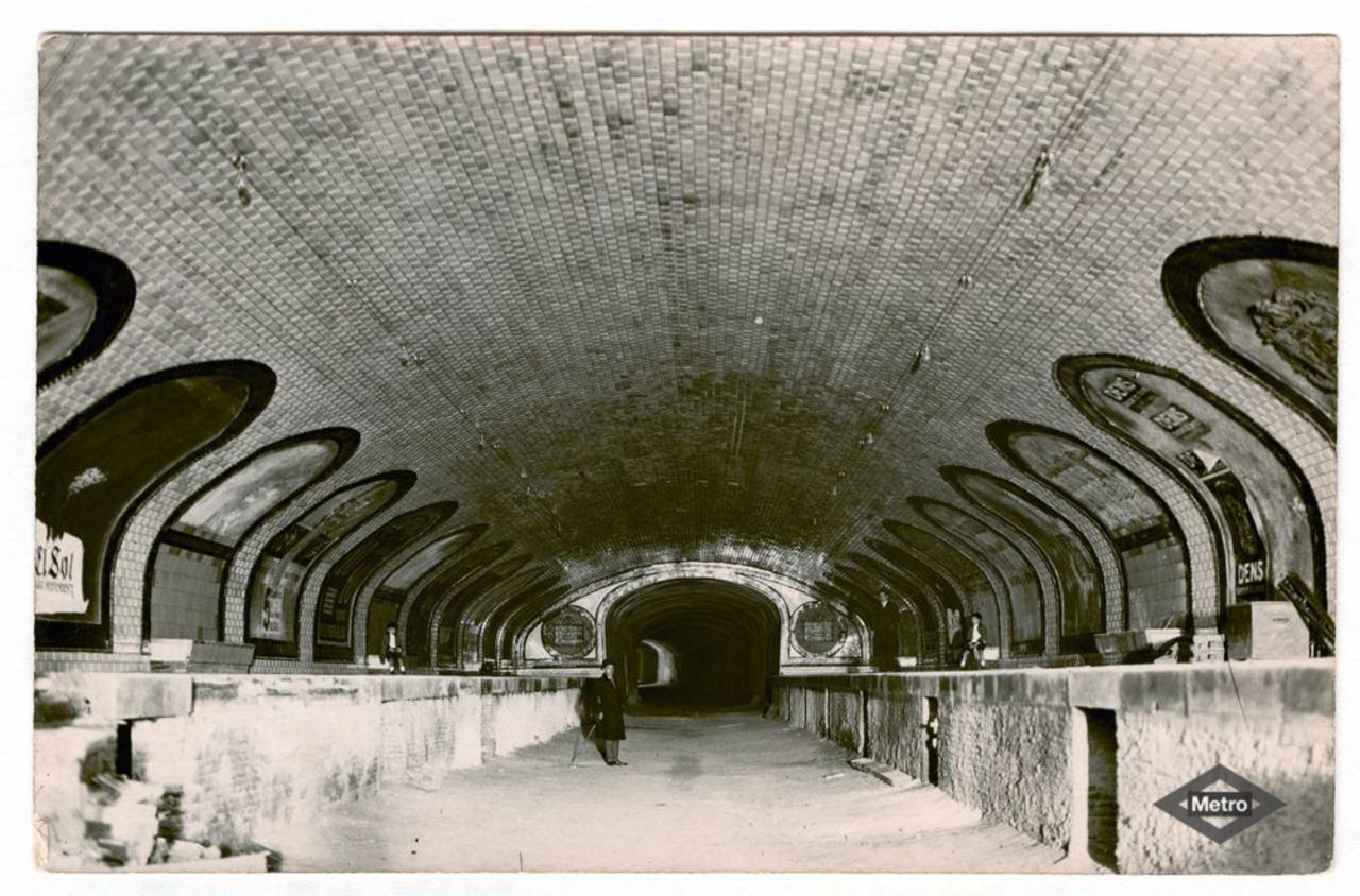 Obras de construccin del Metropolitano Alfonso XIII