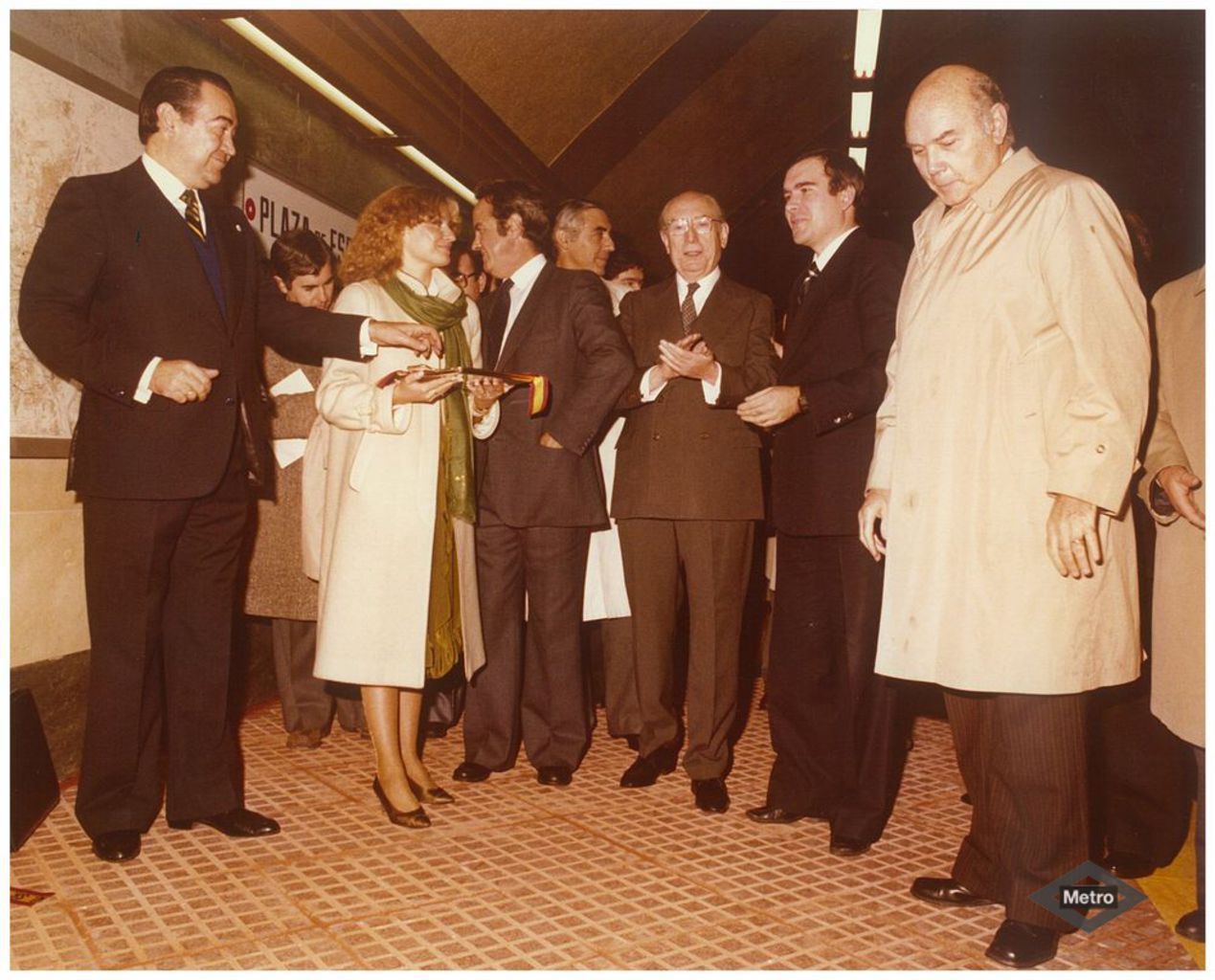 Inauguracin del tramo de lnea 10 Plaza de Espaa - Alonso Martnez