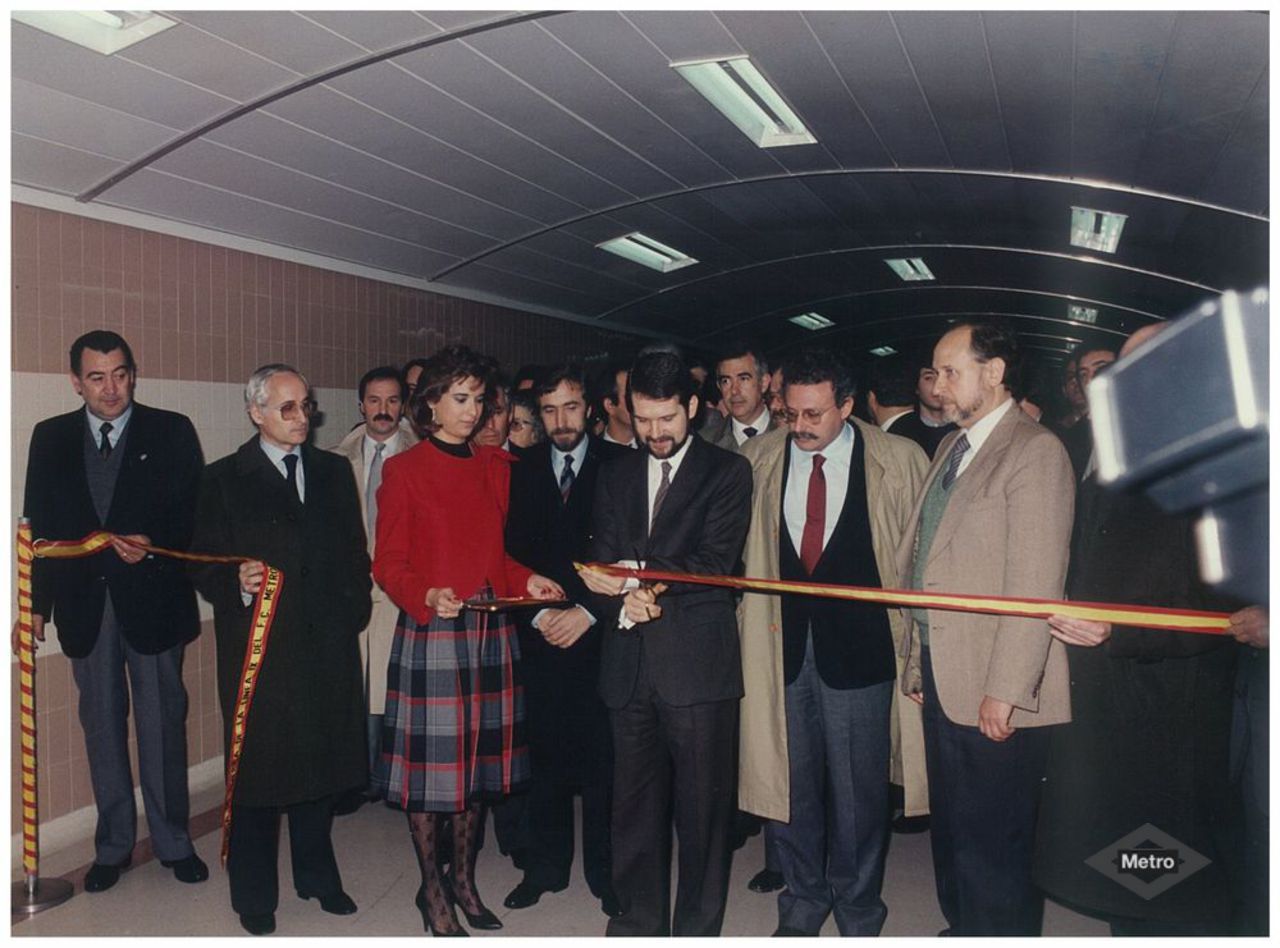 Inauguracin del tramo de lnea 9 Avenida de Amrica - Sainz de Baranda