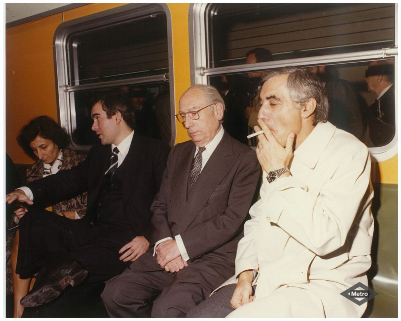 Inauguracin del tramo de lnea 10 Plaza de Espaa - Alonso Martnez