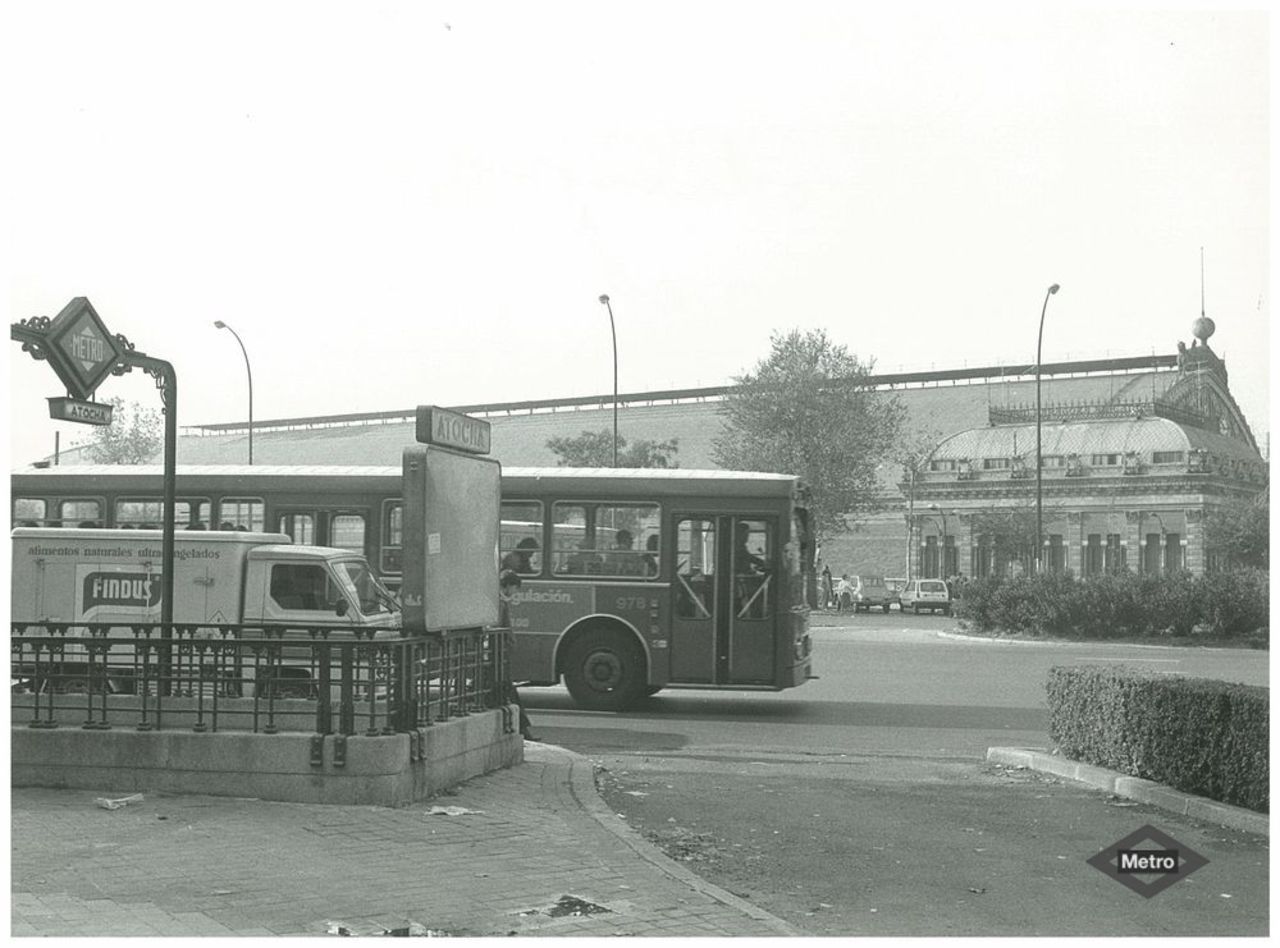 Acceso a la estacin de Atocha