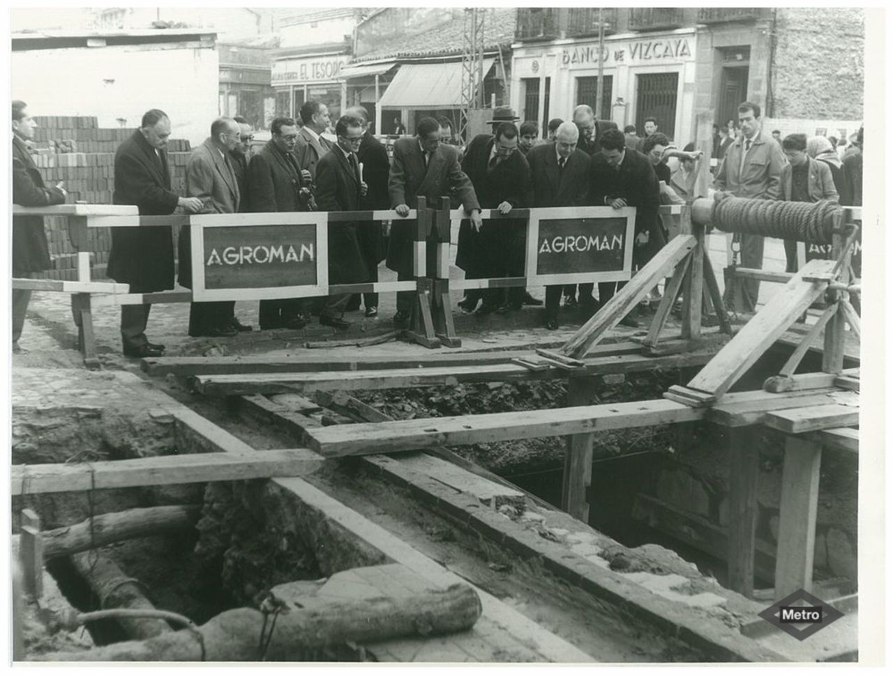 Obras de ampliacin de la lnea 1 en la estacin de Tetun