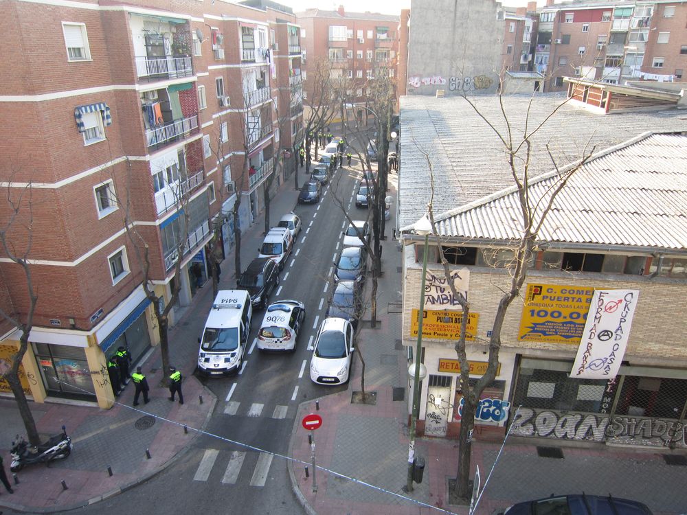 Desalojo del mercado de Puerta Bonita