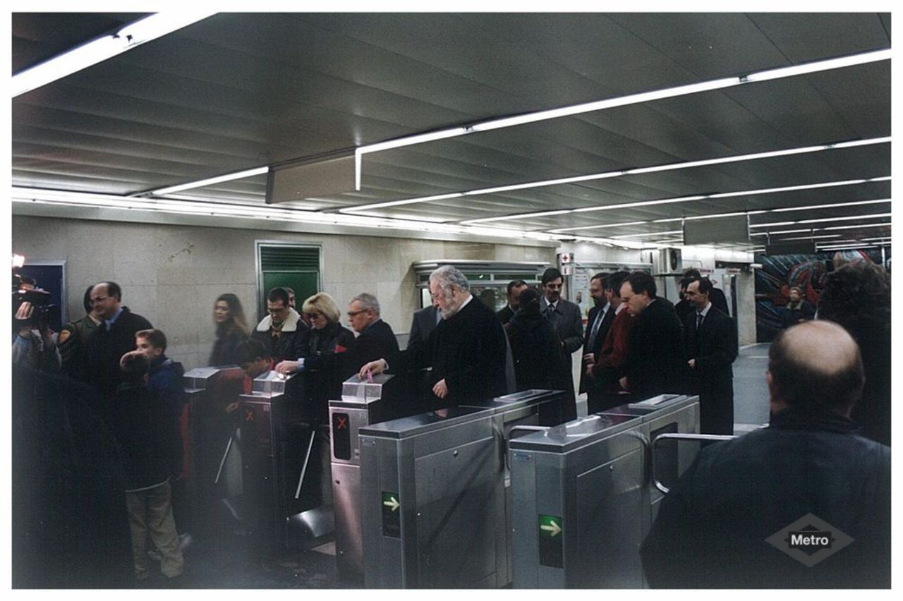 Puesta en servicio trenes 2000-B en lnea 5