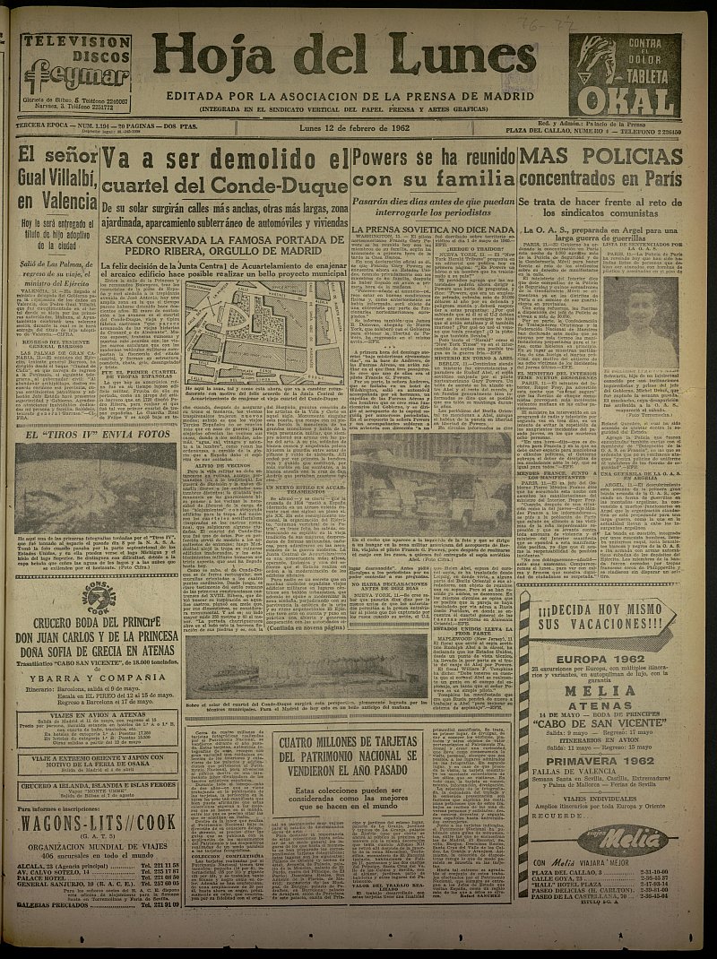 Va a ser demolido el Cuartel del Conde Duque