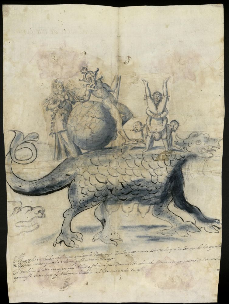 Tarasca para la procesin del Corpus de 1678