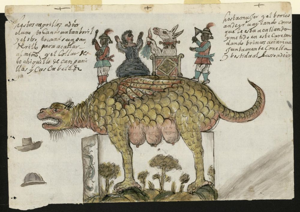 Tarasca para la procesin del Corpus de 1693