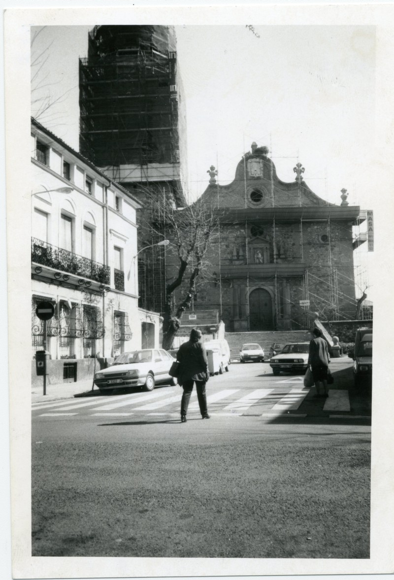 Obras de restauracin de la Iglesia San Pedro ad Vincula