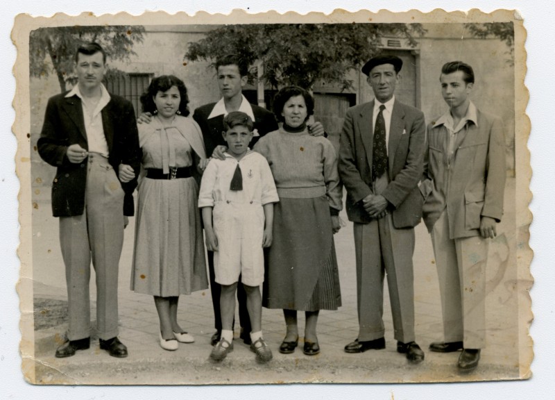 Familia en el Paseo Federico Garca Lorca