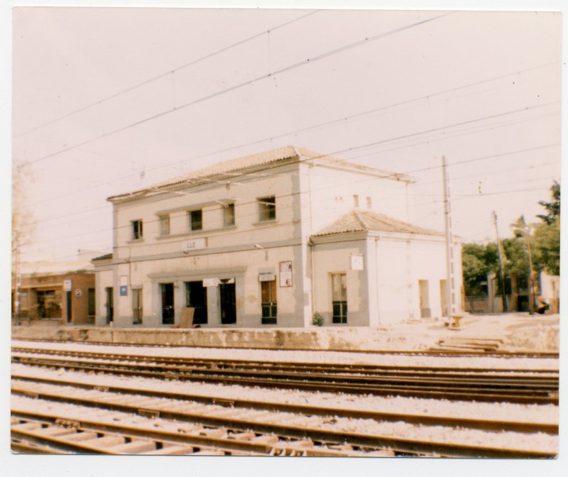 Antigua estación de tren de Villa de Vallecas