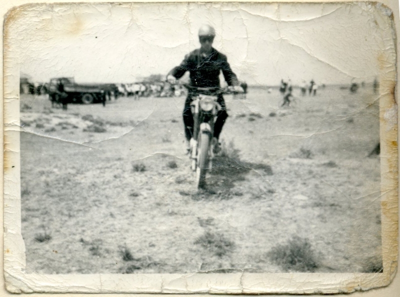 Carrera de motos en Las Barranquillas