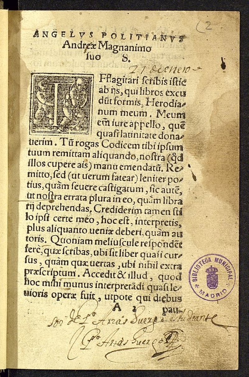 Herodiani omnibus modis Summi Historici, de Romanorum Imperatorum uita & rebus Libri Graeci octo