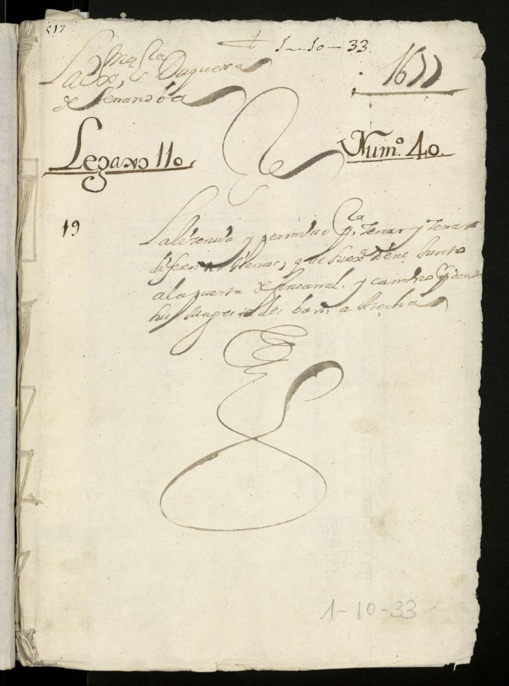 Licencia para cerrar y cercar unas tierras de la Duquesa de Terranova, prximas a la Puerta de Fuencarral y al camino por el que van los Reyes a Atocha, manteniendo una puerta al campo.