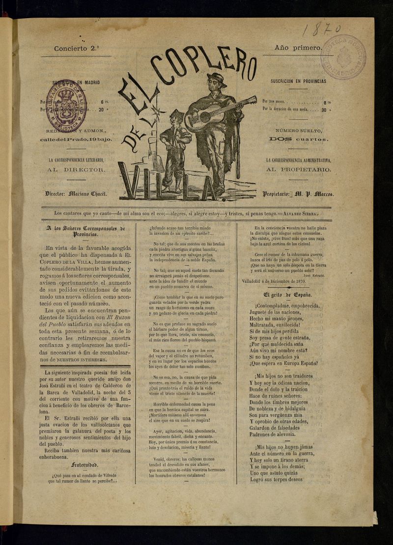 El Coplero de la Villa