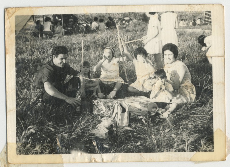 Familia Villanueva en las fiestas de la Virgen de la Torre