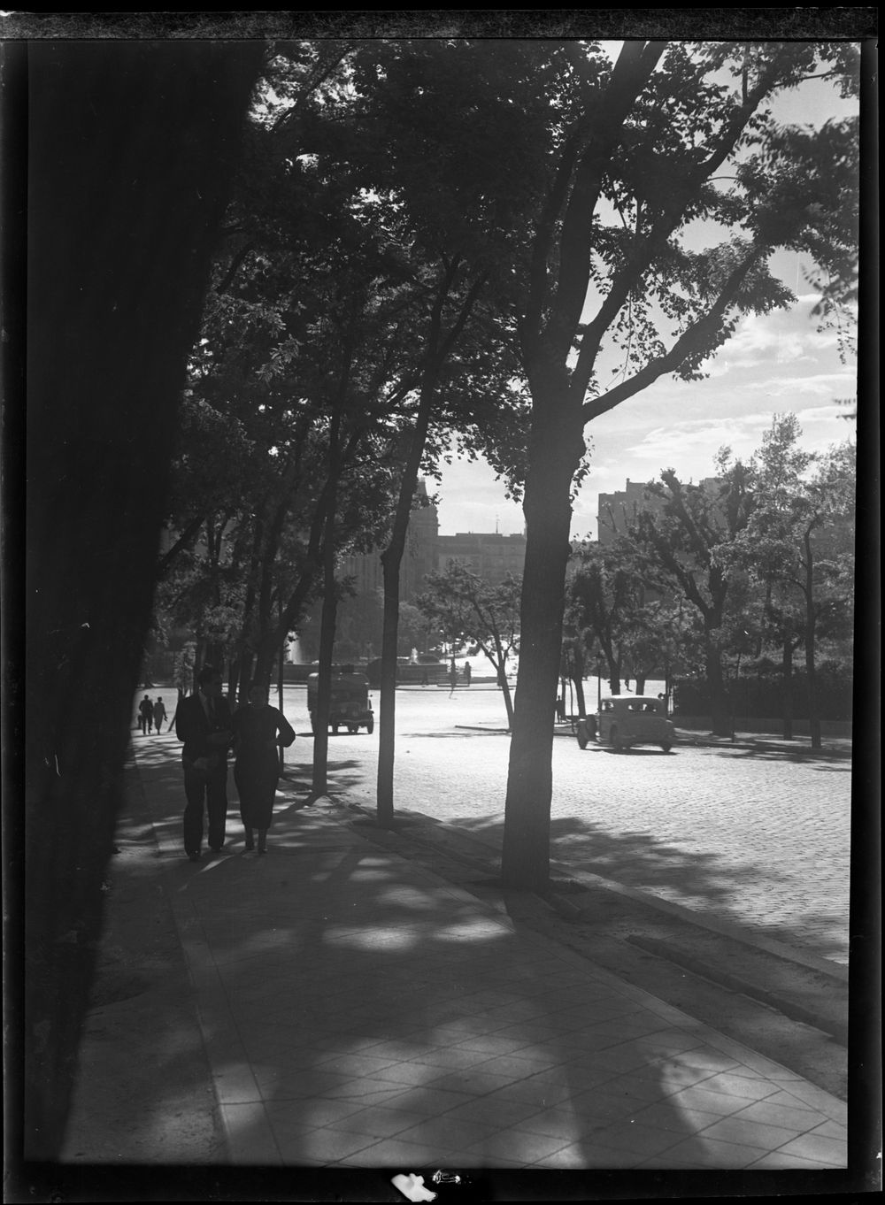 Vista de la calle de Felipe IV