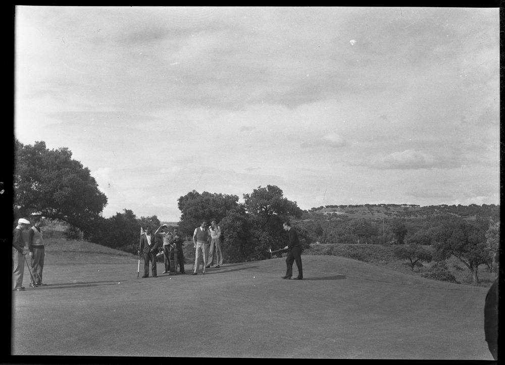 Vista del Club de Campo. Green del hoyo 4