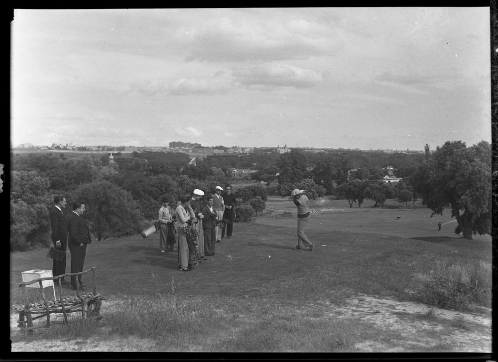 Vista del Club de Campo. Tee de salida del hoyo 5