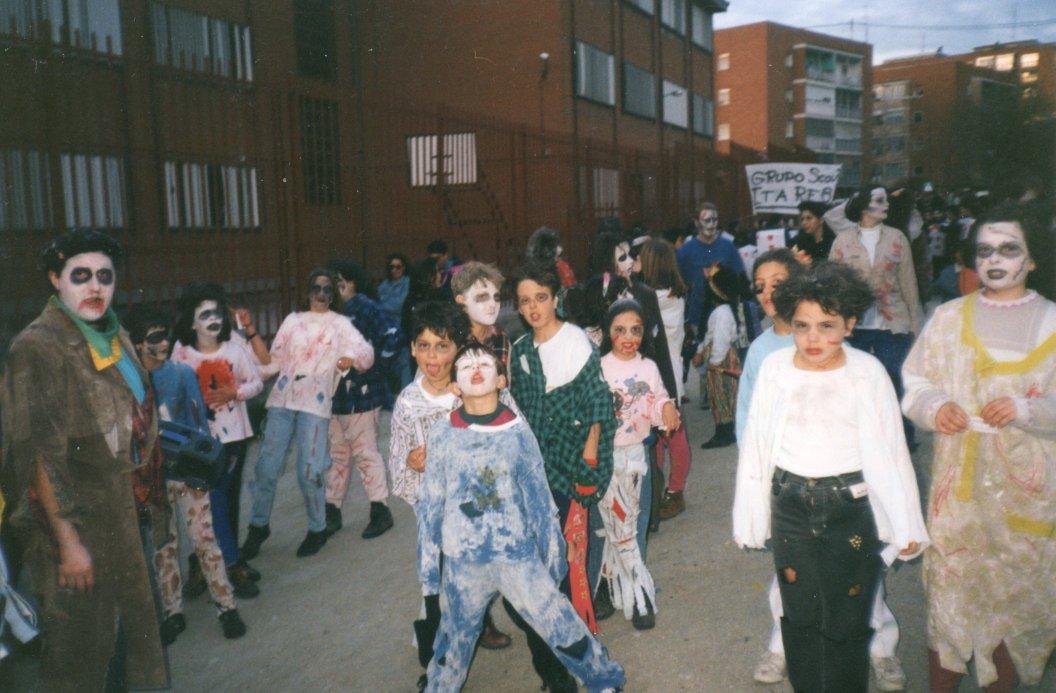 Grupo Scout en el Carnaval