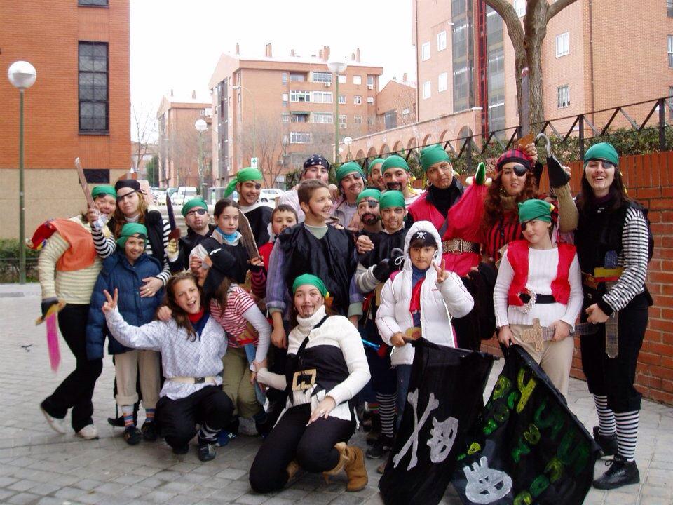 Grupo Scout de San Juan de Dios en las fiestas de Carnaval