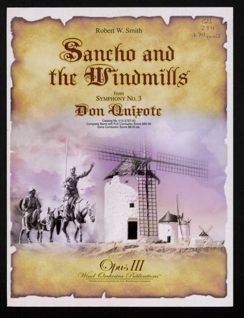 Sancho and the windmills : from Symphony n 3 Don Quixote