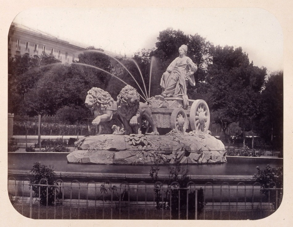 Fuente de la Cibeles en el Prado