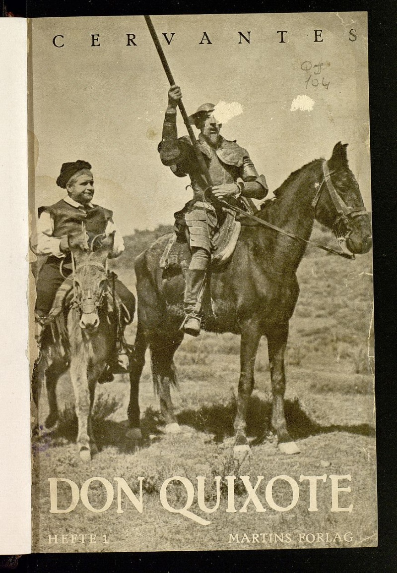 Den sindrige herremand Don Quixote af Manchas levned og bedrifter. Hefte 1