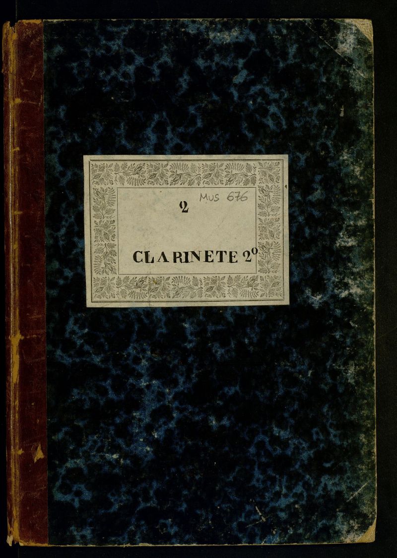 Partes de clarinete 2 de diversas obras orquestales