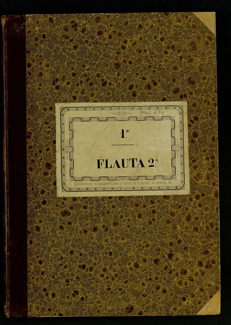 Partes de flauta 2 de diversas obras orquestales