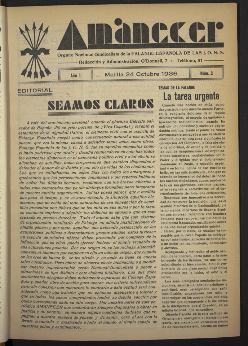 Amanecer del 24 de octubre de 1936, n 2