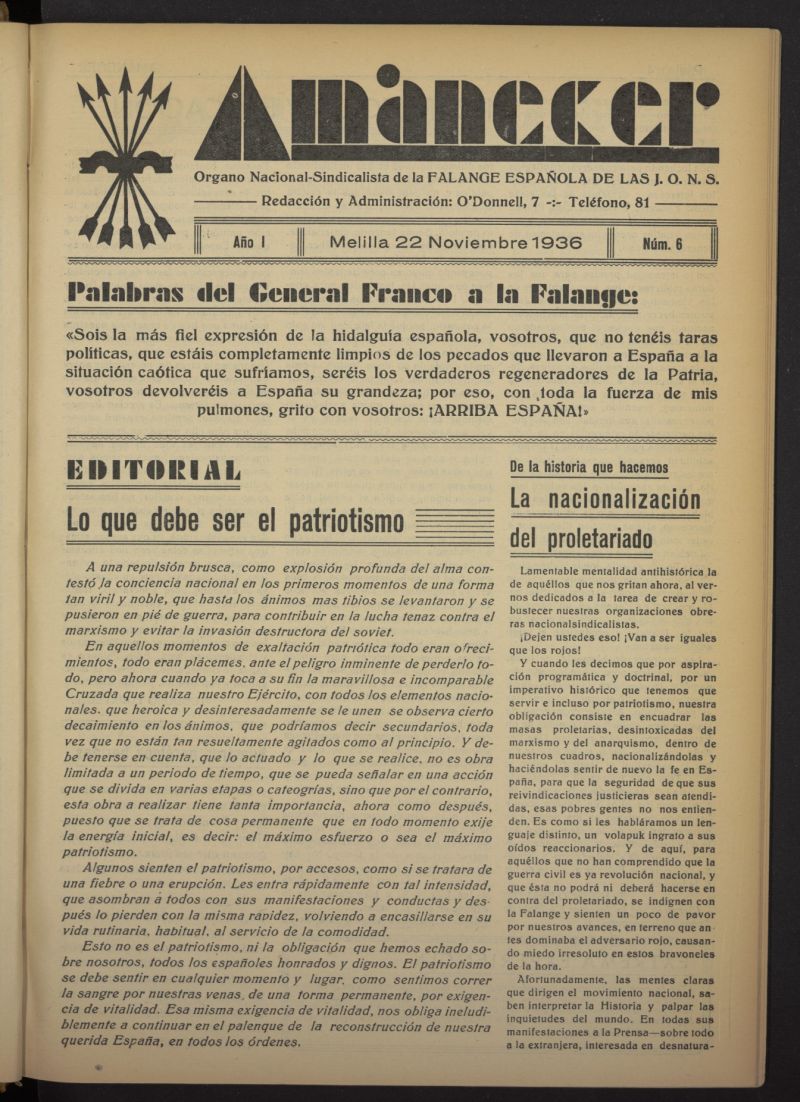 Amanecer del 22 de noviembre de 1936, n 6