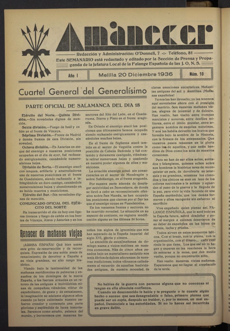 Amanecer del 20 de diciembre de 1936, n 10